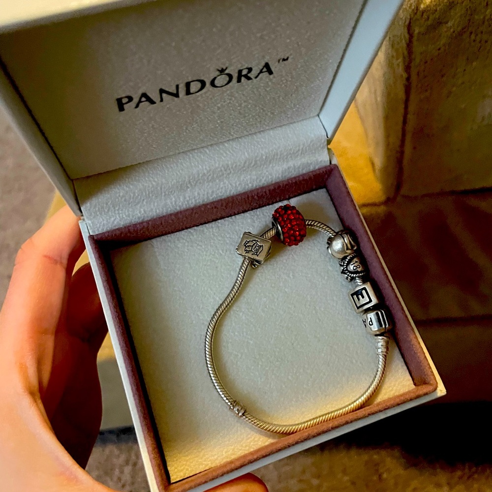 Pandora Bracelet with Charms